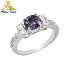 Gümüş Zirkon Taşlı Yüzük